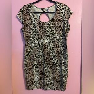 Leopard Print Bodycon Dress